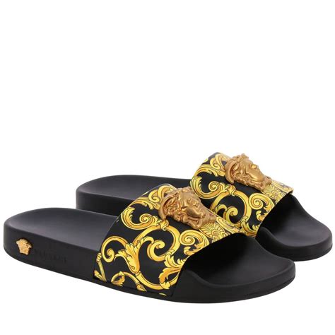 flat Versace shoes women